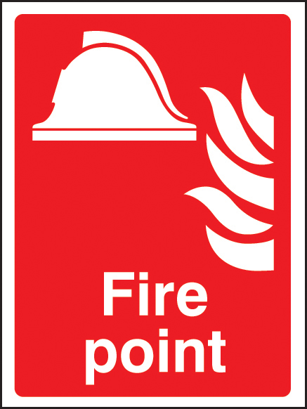Fire Point Safety Sign