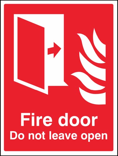 Fire Door - Do Not Leave Open