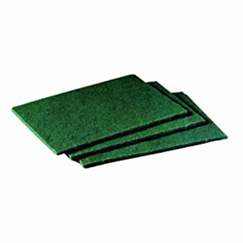 Green Scouring Pads 9x6 (10 Pack)