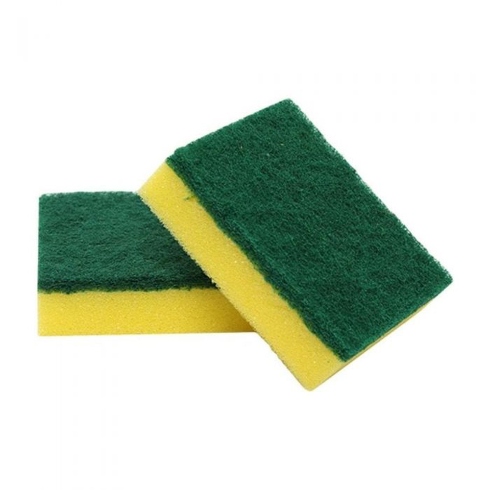 Pack of 10 Sponge Scouring Pads