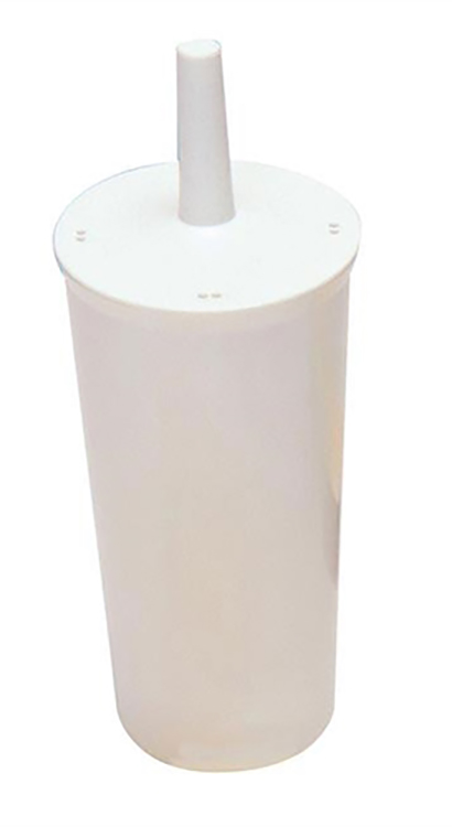 Enclosed Toilet Brush Set