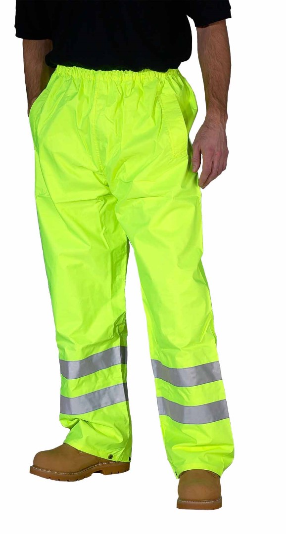 High Visibility Yellow Trousers