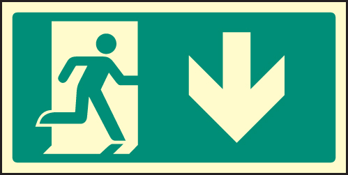 Arrow Down Intermediate Marker
