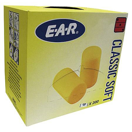 E.A.R Classic Ear Plugs - 250 Pairs