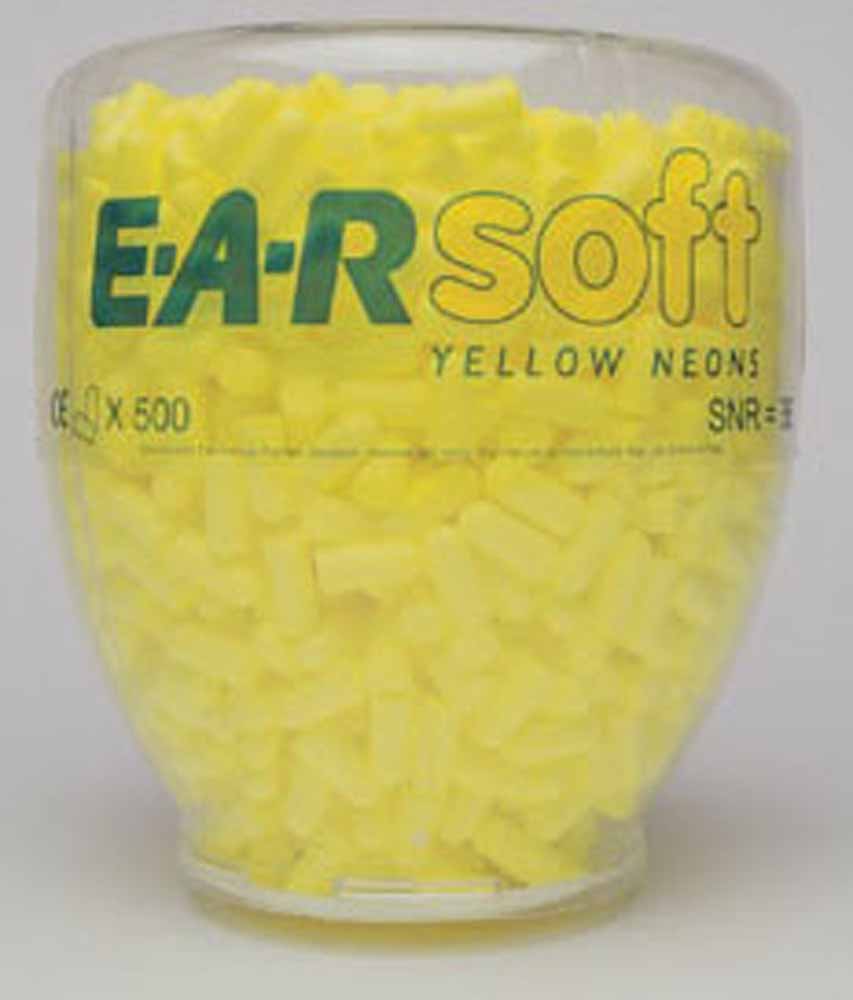 E.A.R Soft Yellow Neon Ear Plugs