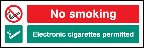No Smoking Electronic Cigarettes Permitted