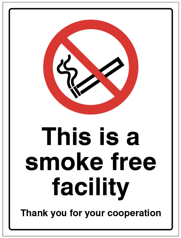 No Smoking Policy Notice