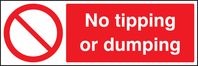 No Tipping or Dumping