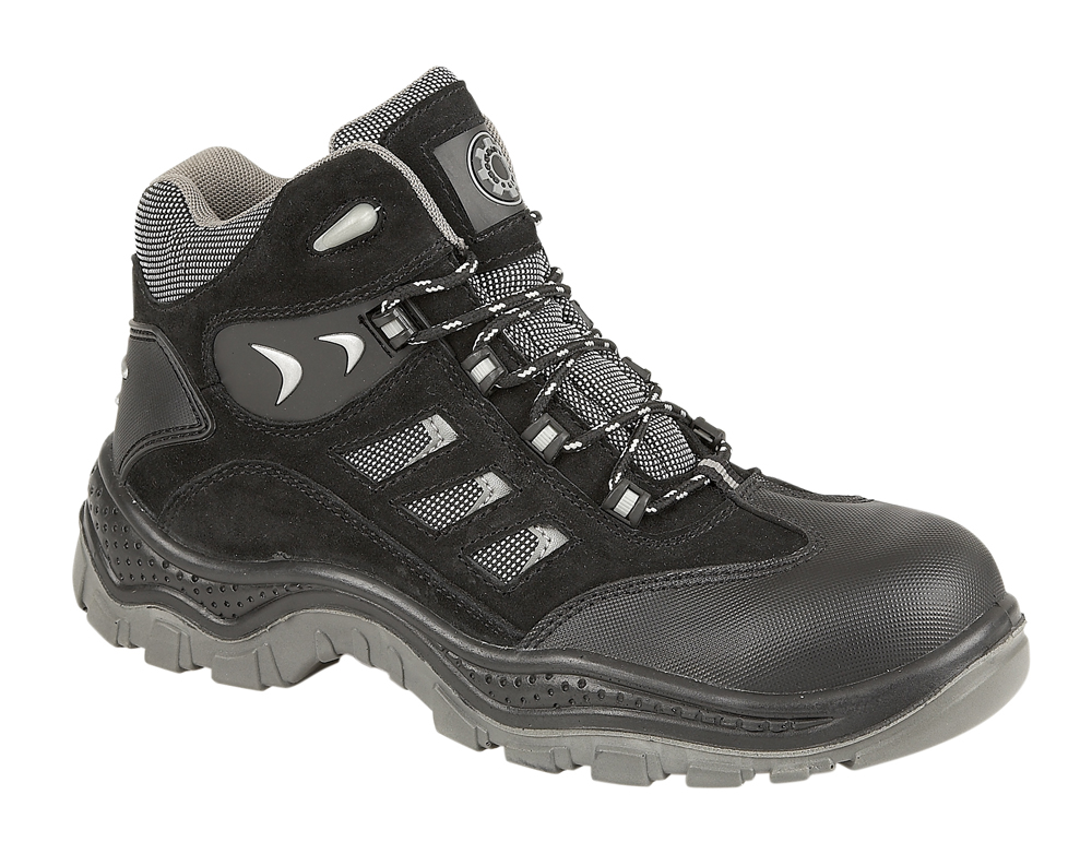 Rhone Black Safety Trainer Boot - Metal Free
