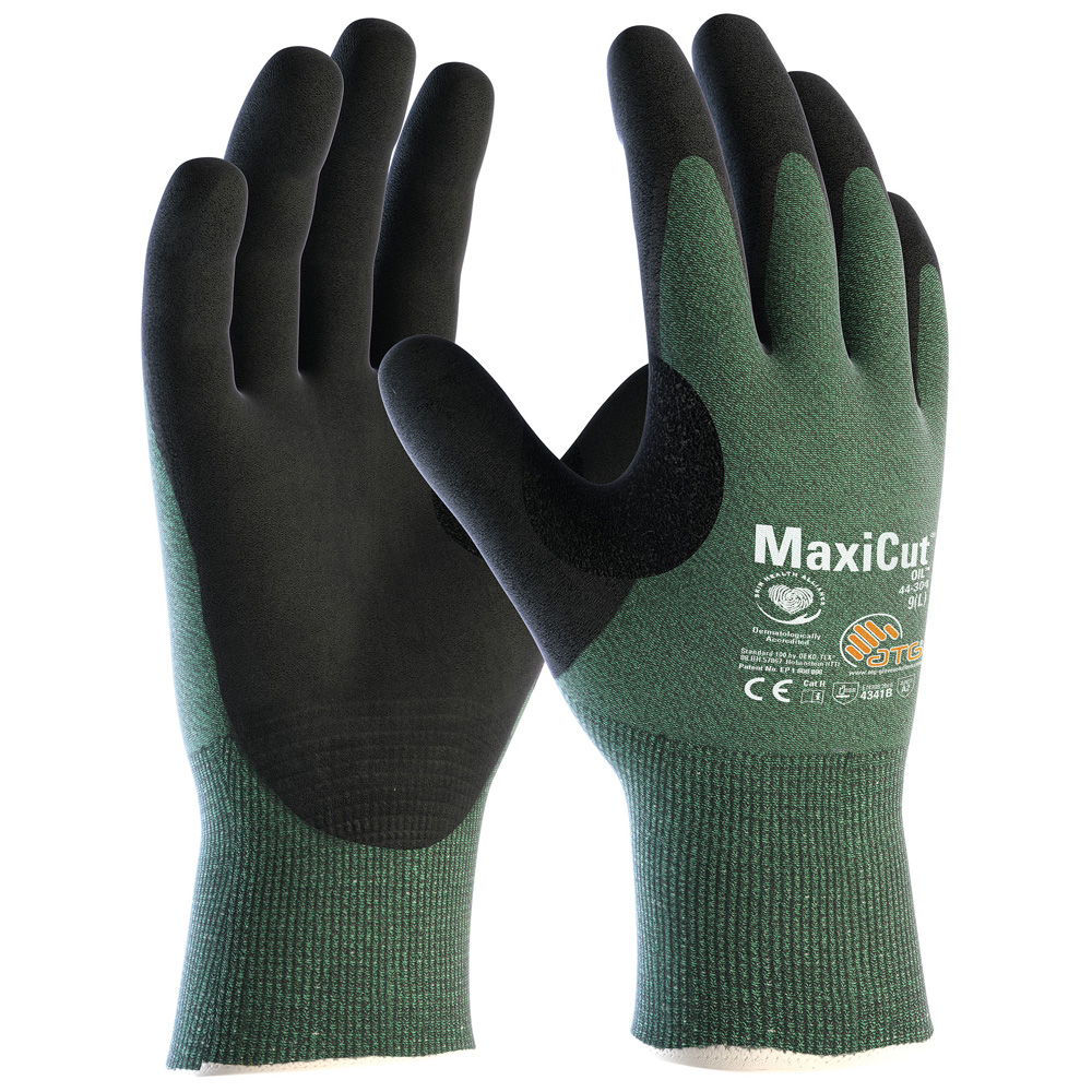 Maxicut Oil Palm Coated Cut Level 3B Glove