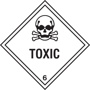 Toxic Hazard Sign