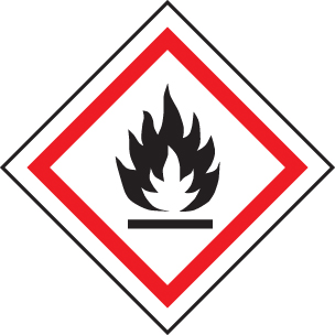 GHS Flammable Label