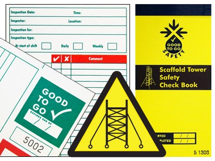 Good to Go Safety Scaffold Tower Checklist Book