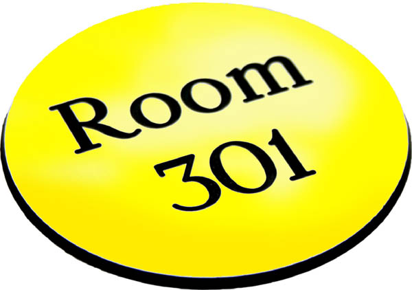 Engraved Sign with Adhesive Backing - 95mm Diameter, Black Text on Yellow