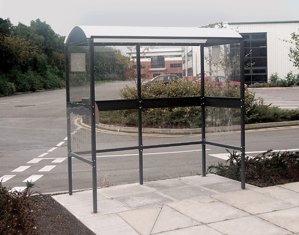 2m x 1m Smoking Shelter with Carriage
