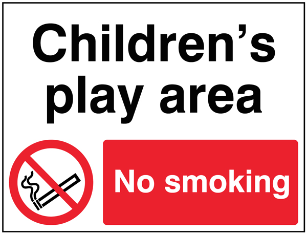 Children's Play Area - No Smoking