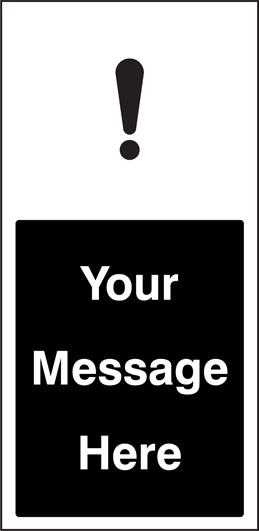 Cover-Up Sign - Your Message Here (880x430x350mm)