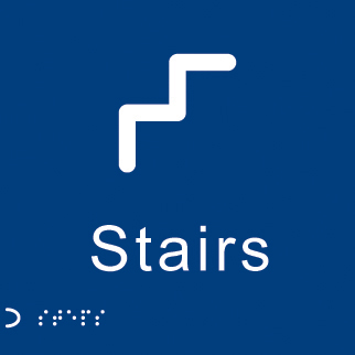 Braille Steps - 150x150mm