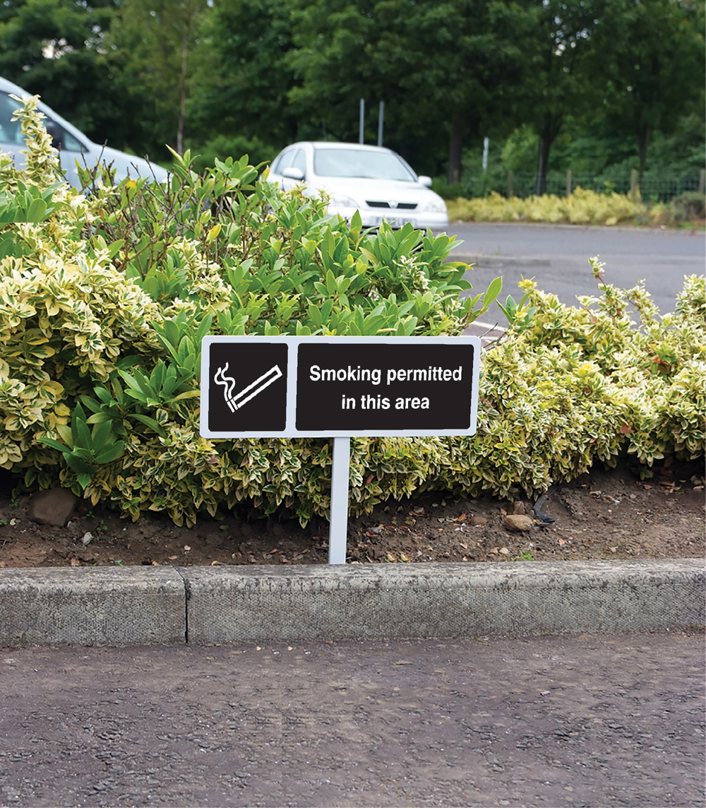 Verge Sign - Custom Message 450x150mm