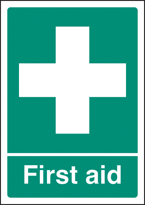 First Aid A4 Sign