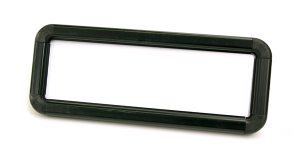Suspended Frame 300x100mm Black with Suspension Kit