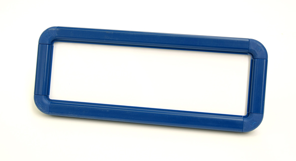 Suspended Frame 600x200mm Blue with Kit