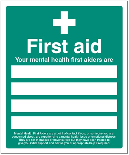 Your Mental Health First Aiders