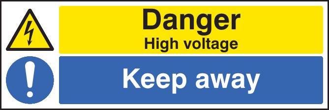 Danger: High Voltage - Keep Away