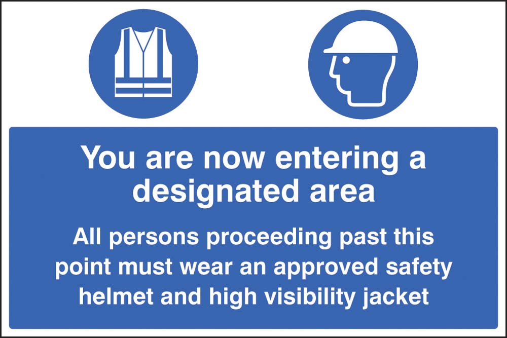 Entering a Designated Area