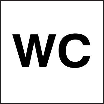 WC Information Sign