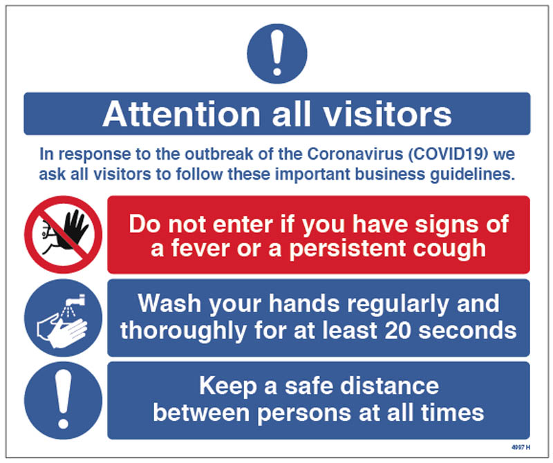 COVID-19 Awareness Floor Graphic