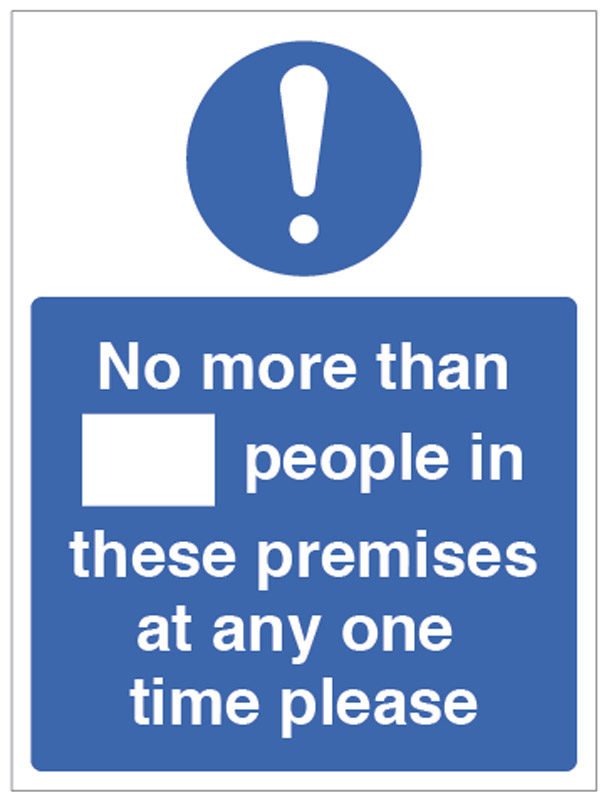Maximum Occupancy Notice