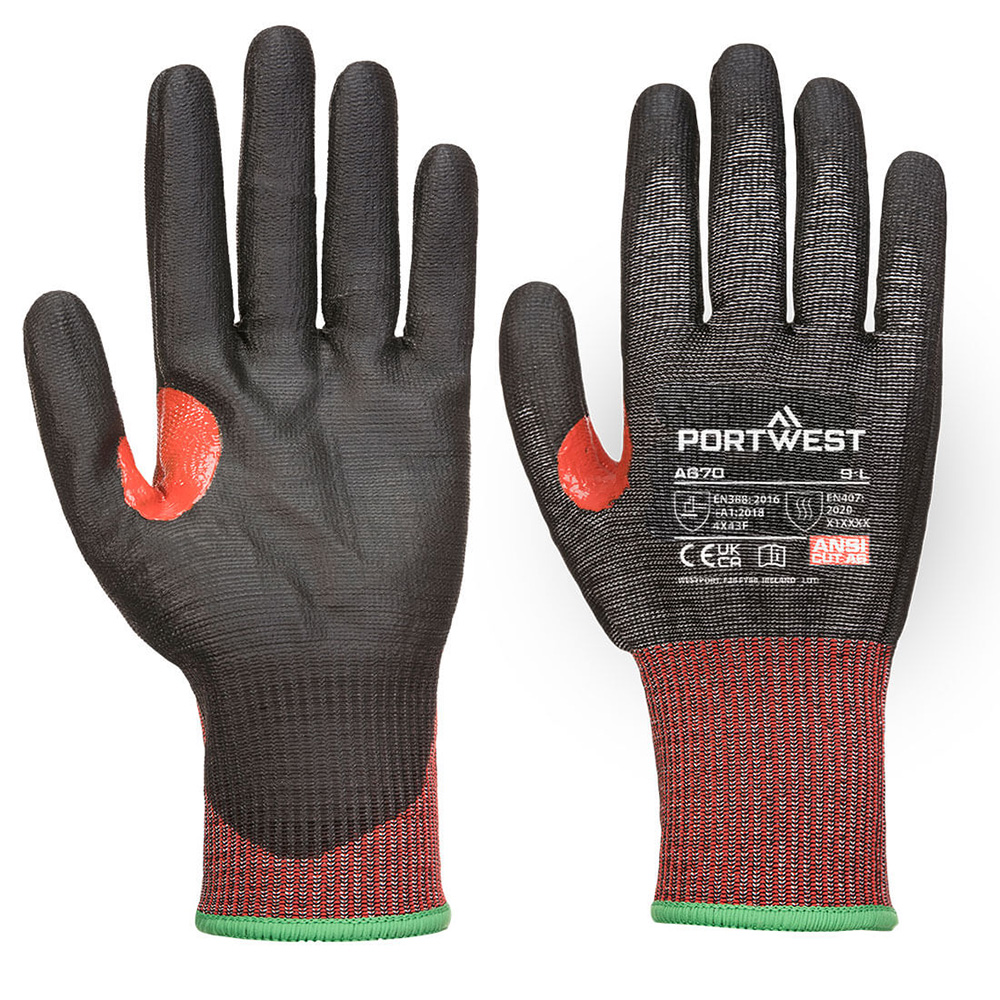 CS Cut F13 PU Safety Glove
