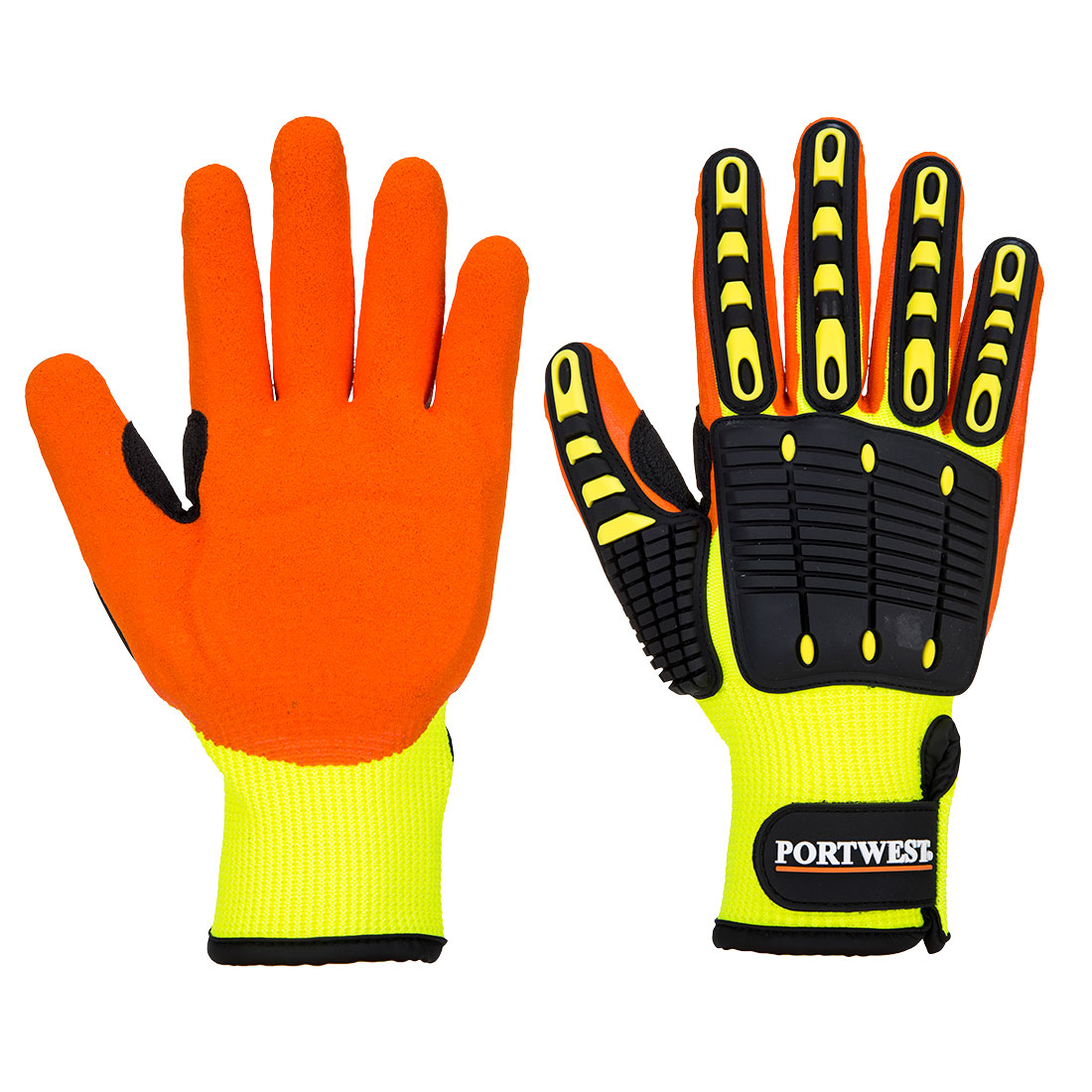 Anti-Impact Nitrile Grip Gloves