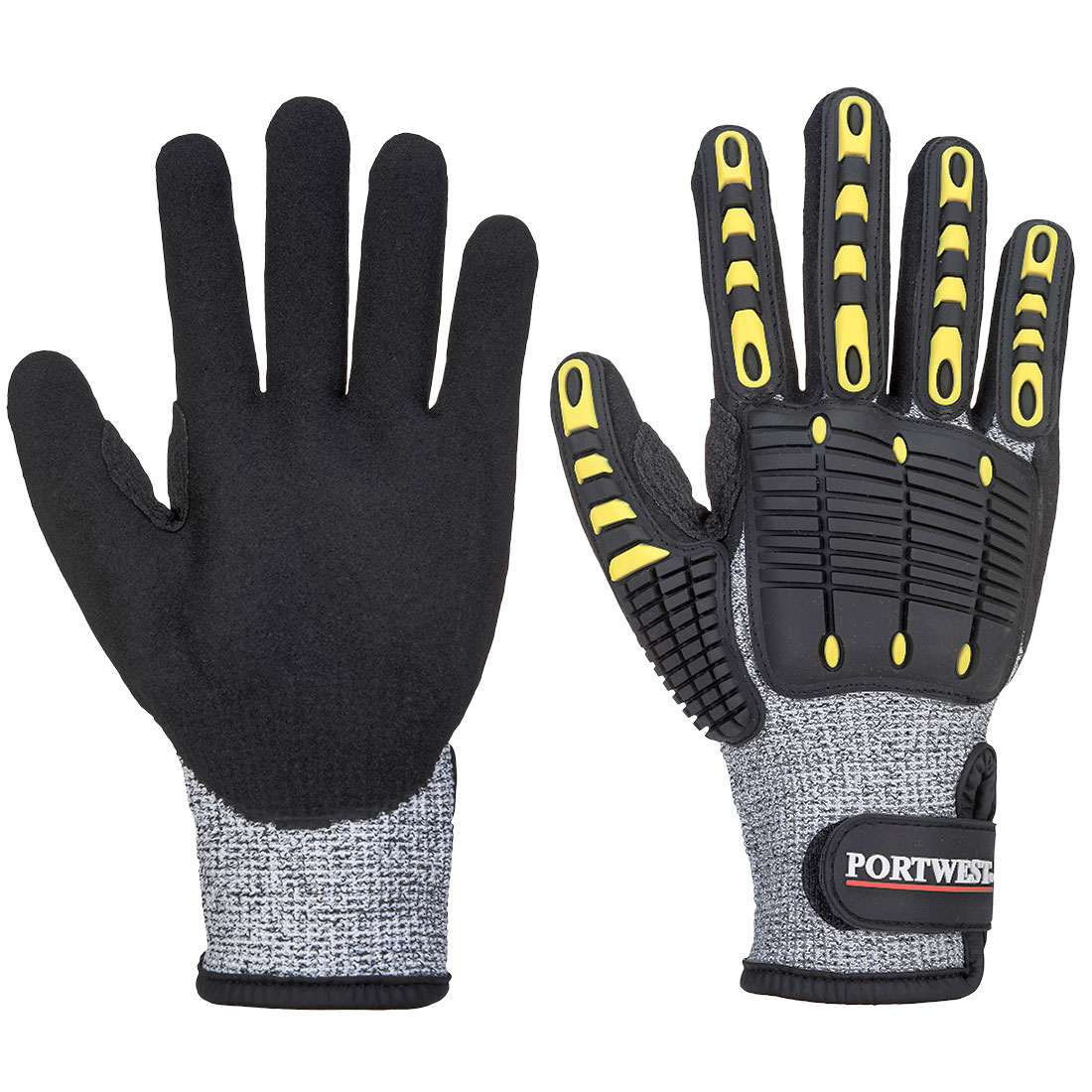 Anti-Impact Nitrile Cut-Resistant Glove