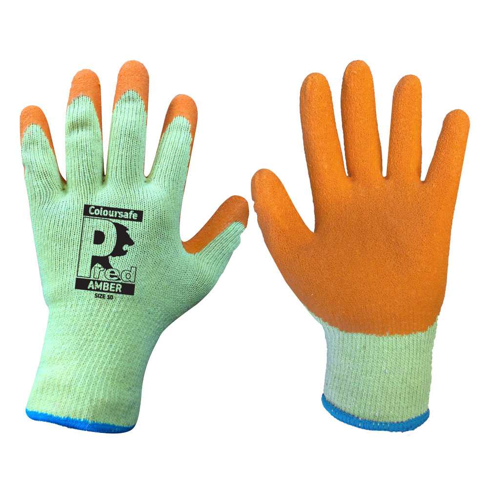 Pred Amber Palm Coated Gloves