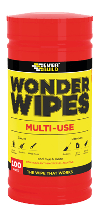 Everbuild Wonder Wipes Trade Tub (Pack of 100)