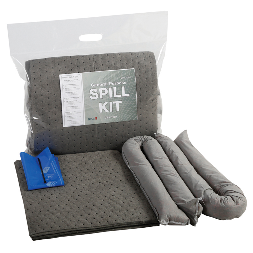 20L General Purpose Spill Kit in Sealed Break Pack