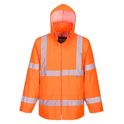 Portwest Hi-Vis Waterproof Rain Jacket