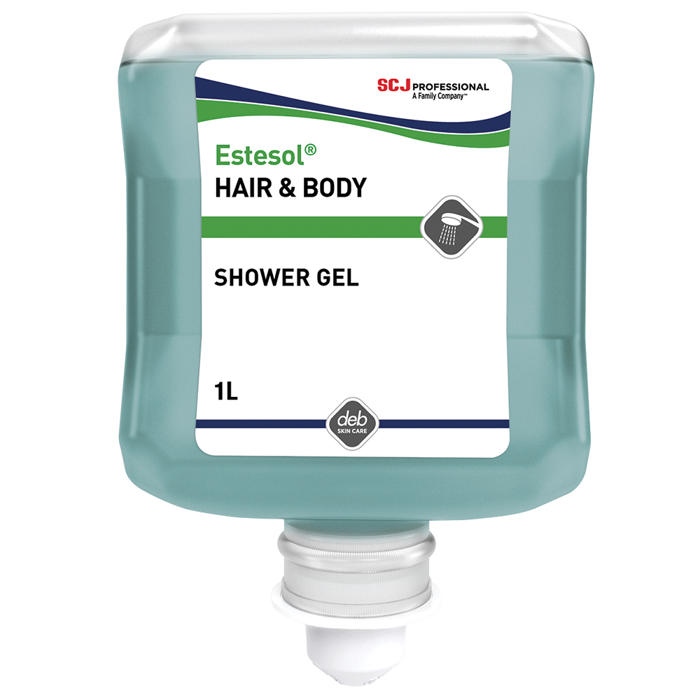 Estesol Hair & Body Shower Gel - 6 x 1000ml