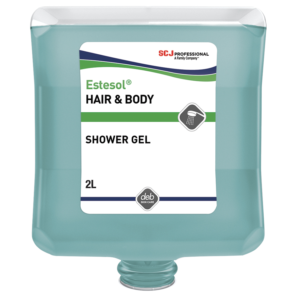 Estesol Hair & Body Shower Gel - 4 x 2000ml