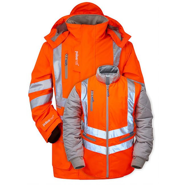 Pulsarail Classic 7-in-1 Storm Coat with Body Warmer