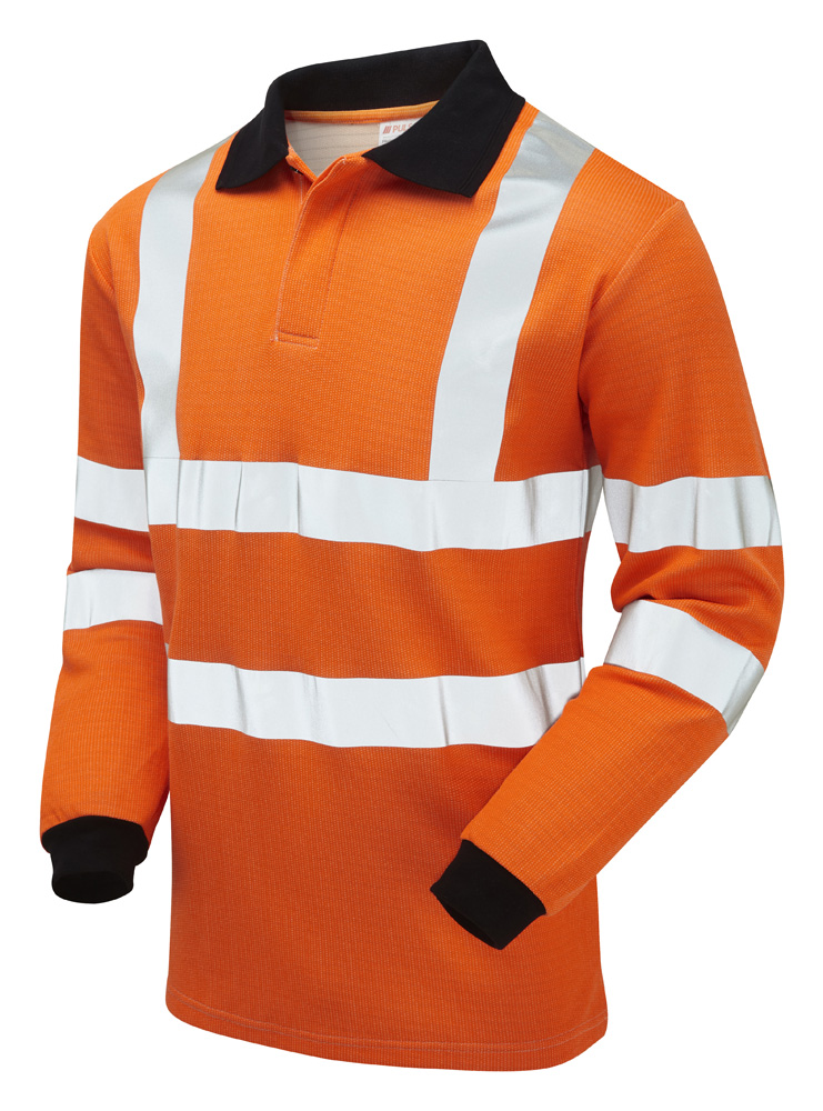 PULSAR Rail Spec FR-AST-ARC Long Sleeve Polo Shirt