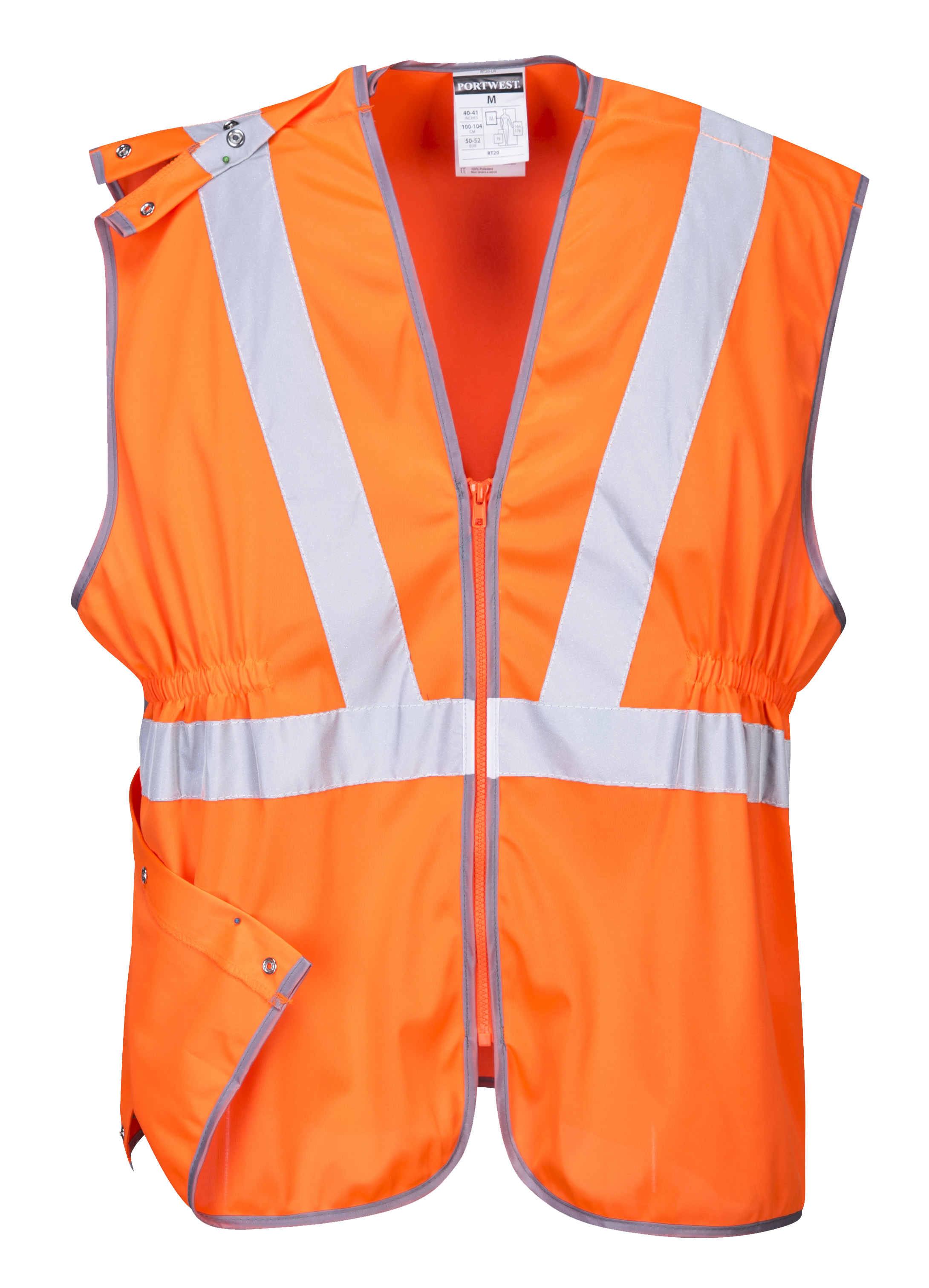 Hi-Vis Long Vest for Rail Industry