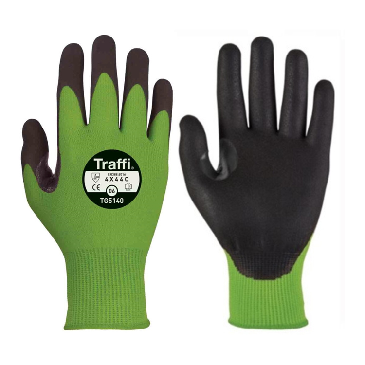 Traffiglove Flexi Cut C Nitrile Foam Gloves
