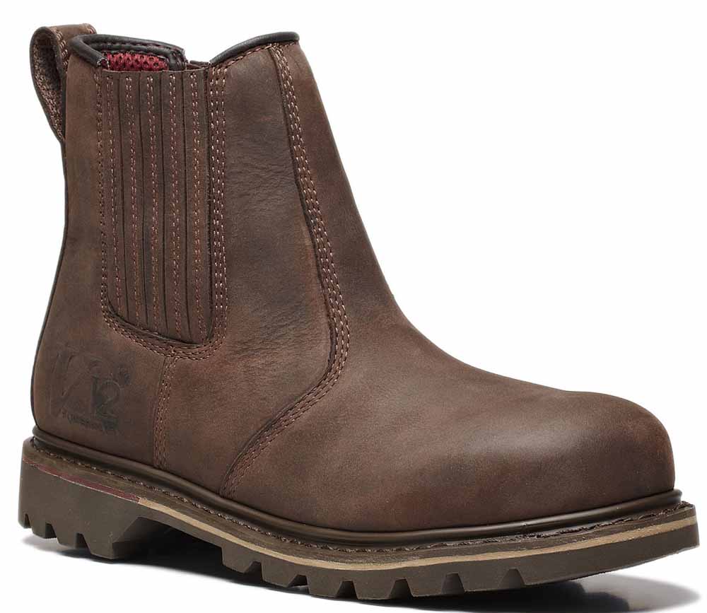 Rawhide Brown Oiled Leather Safety Dealer Boot