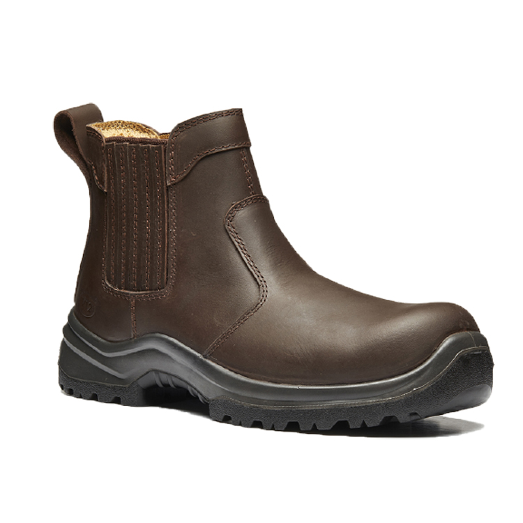 Stallion Brown Safety Dealer Boot